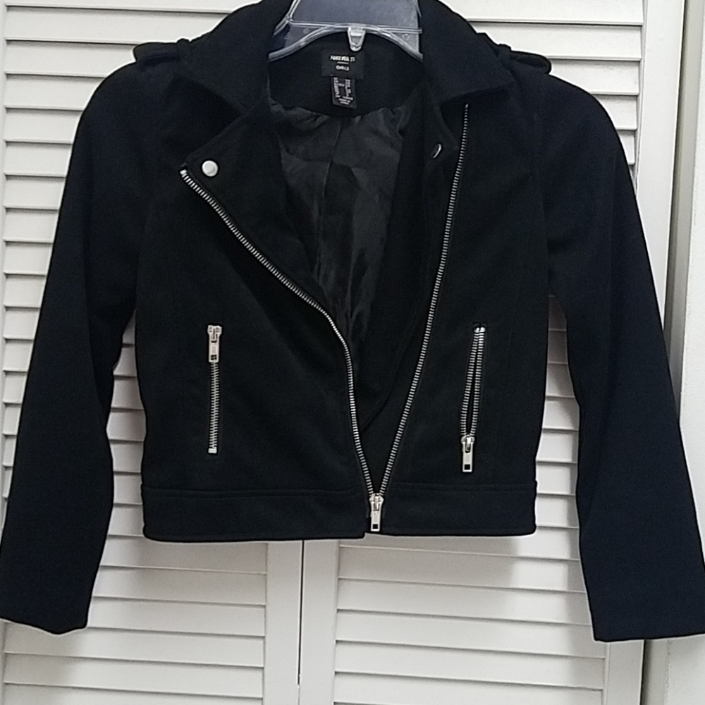 Suede motocycle jacket - Picture 1 of 7
